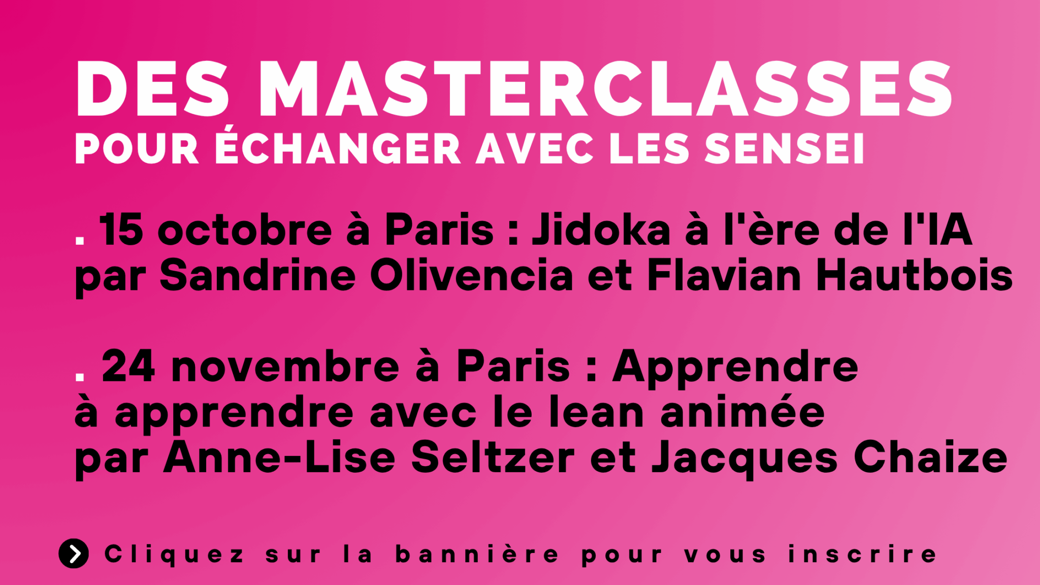 Masterclasses