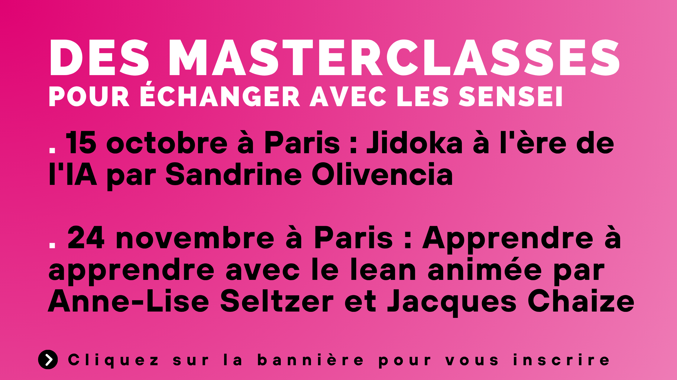 Masterclasses