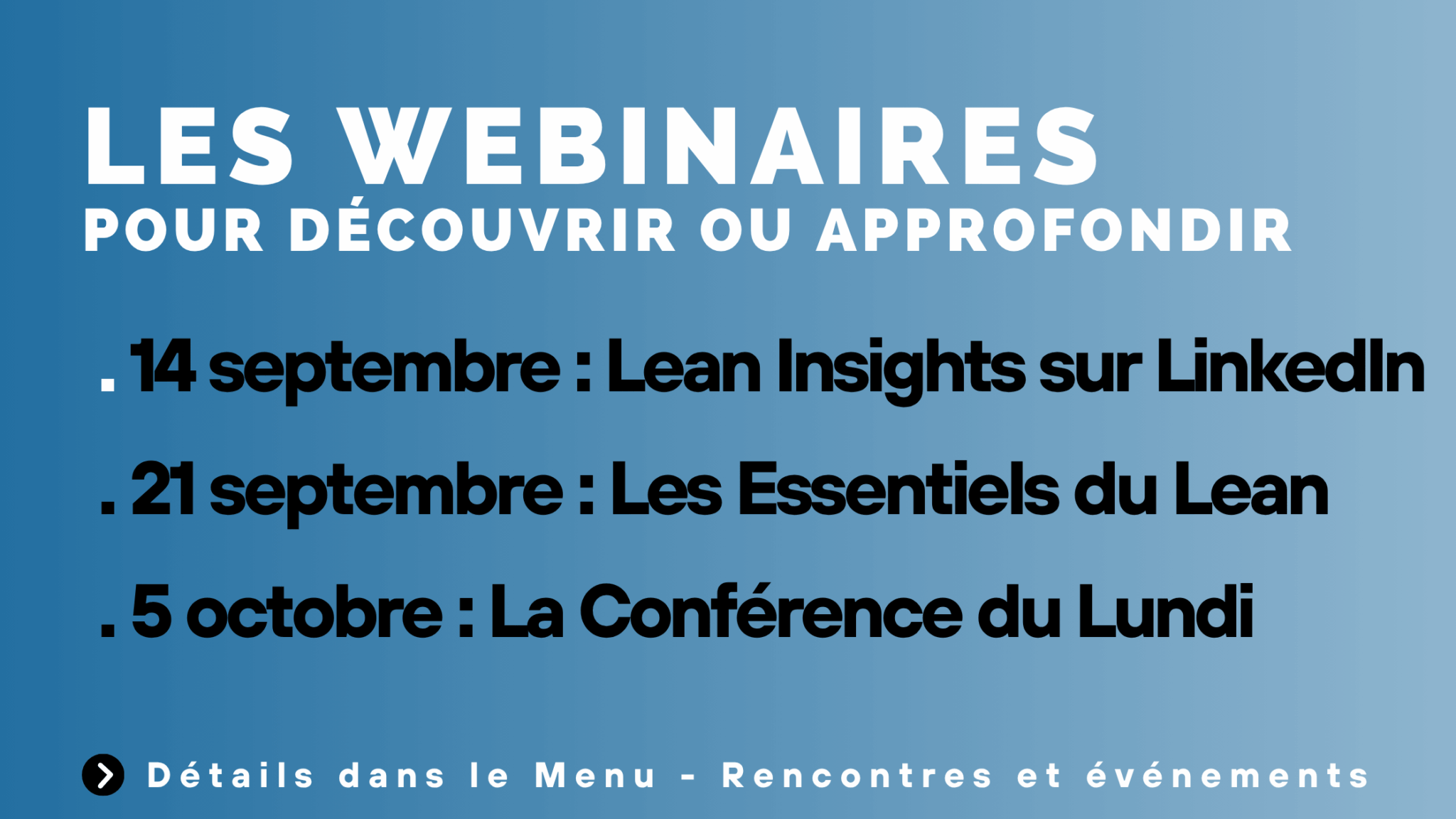 webinaires lean sept oct